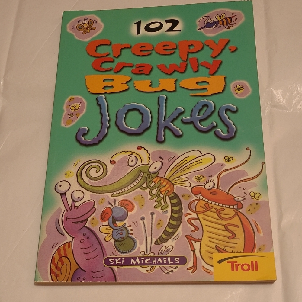 3/$5❤️Creepy Crawly Bug Jokes Book By Ski Michaels